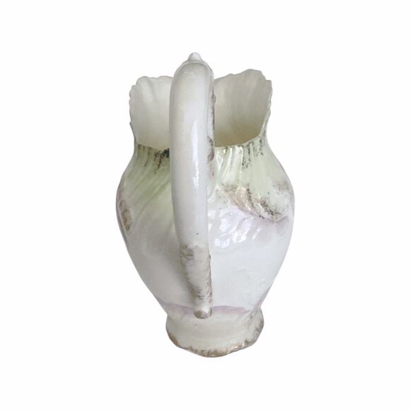 Vintage Delicate Hand Painted Porcelain Cream Pitcher - Picture 7 of 10